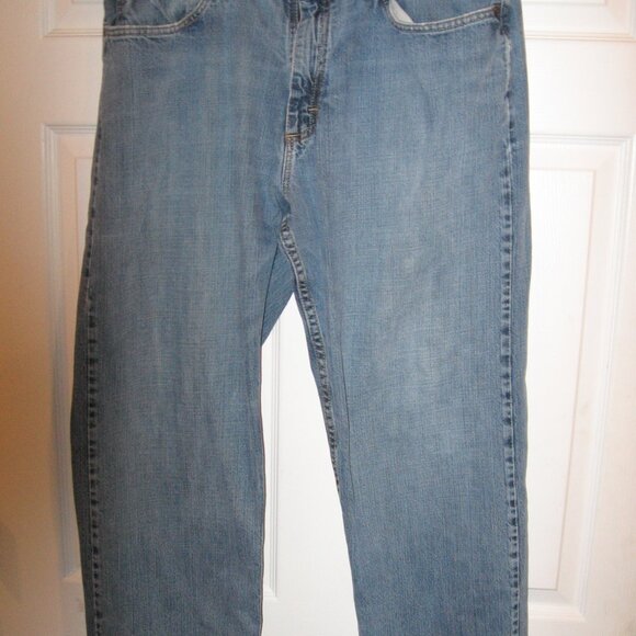 Lee Premium Relaxed Straight Leg Denim Jeans Men's 38 x 30 - Picture 1 of 4